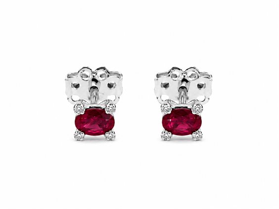Pendientes Cianfrone Gioielli Mujer in Oro Rubino 0.75 Ct OROR-44-198 - OROR-44-198